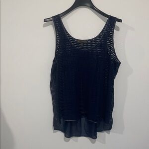 Outback Red Dark Blue Sleeveless Mesh Tank Top
